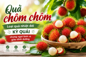 quả chôm chôm wunjo
